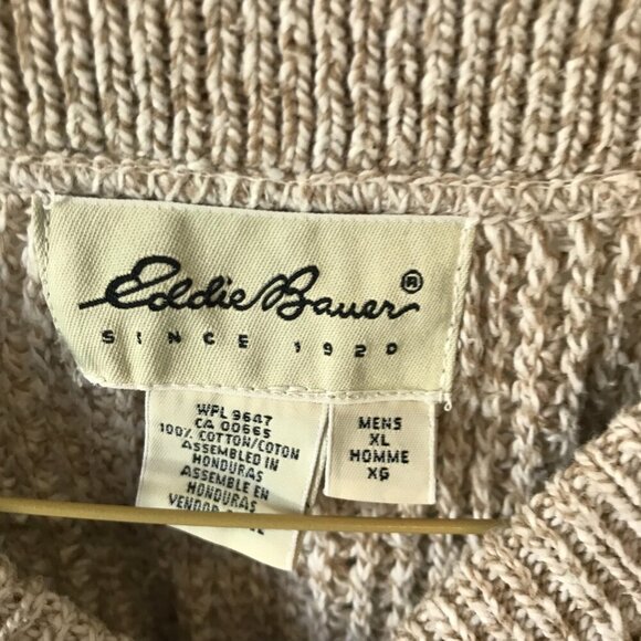 EDDIE BAUER MENS PULLOVER SWEATER SIZE XL - Picture 6 of 8